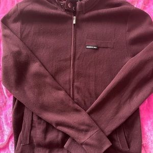 Members Only Iconic Racer Sweater Jacket